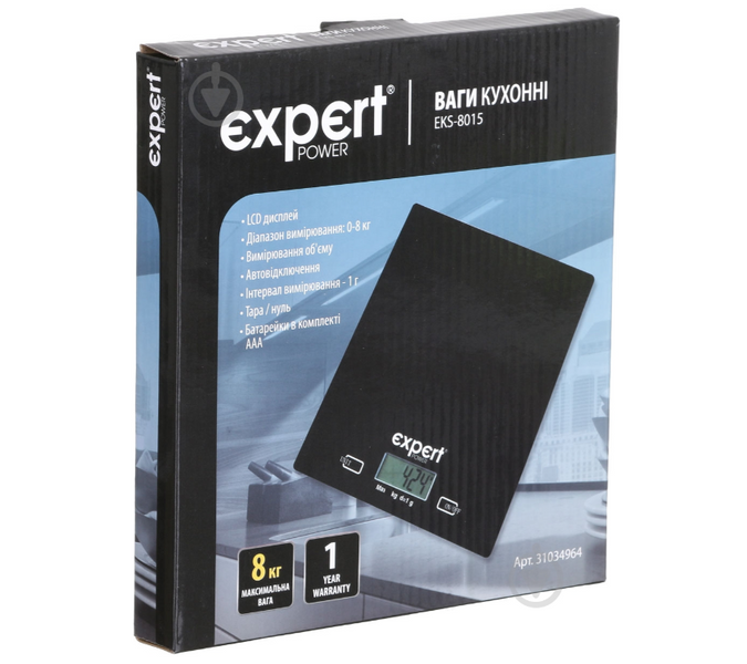 Кухонні ваги Expert EKS-8015 2231053799018 31053799 фото