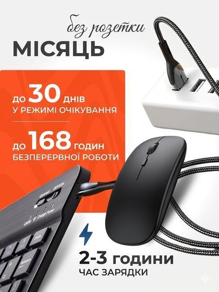 Клавиатура и мышь &mdash; беспроводные (Bluetooth) 11pro(12")-Laptop фото